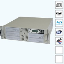 CopyRack 5 Blu-Ray Duplicator met Harddisk - bd duplicatie systeem 3u kast ingebouwde harddisk dupliceren blu ray dvd cd disks