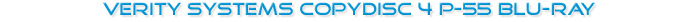 CopyDisc 4 Blu-Ray P-55 - thermisch blu-ray printen kopieren verity systems robot duplicator teac p55 disk printer